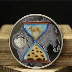 Pièce de monnaie en Argent 20 Dollars g 93.3 (3 oz) Millésime 2023 Endangered Animals ASIATIC CHEETAH