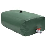 vidaXL Réservoir d'eau avec robinet pliable 100 L PVC