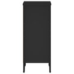 vidaXL Bibliothèque noir 50x31x74 5 cm bois d'ingénierie