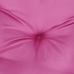vidaXL Coussin de palette rose 60x60x12 cm tissu