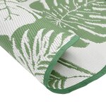 vidaXL Tapis d'extérieur vert Ø120 cm PP