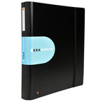 Classeur Exabinder 4 anneaux en D 30mm polypropylène Exactive - A4 maxi, noir EXACOMPTA