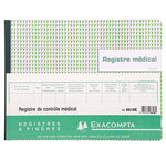 Piqûre Contrôle médical 240 x 320 mm 60 pages EXACOMPTA