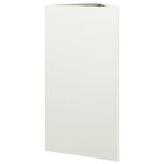 vidaXL Jardinières 2 Pièces blanc triangulaire 40x34 5x70 cm acier