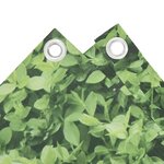 vidaXL Écran d'intimité de balcon aspect de plante vert 600x90 cm PVC