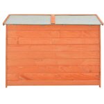 vidaXL Abri de stockage de jardin 128x42x91 cm Bois