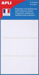 Étiquettes Blanches 75x34 mm 21 pièces