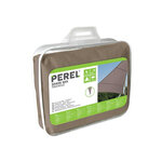 Perel Voile d'ombrage triangulaire 5 m Couleur taupe GSS3500TA
