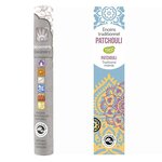 Encens indien Patchouli 20 bâtonnets + encens ayurvédique 14 bâtonnets