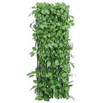 vidaXL Treillis de lierre artificiel extensible 5 Pièces vert 180x65 cm
