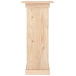 vidaXL Support à fleurs 40x40x90 cm Bois de pin solide