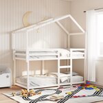 vidaXL Toit de lit pour enfants 213x85 5x144 5 cm bois de pin massif