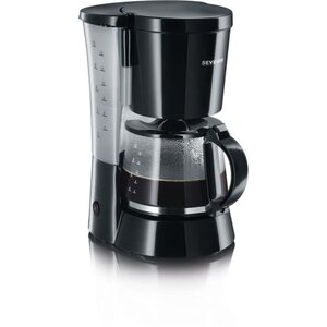 Cafetière filtre - Noir - 800 W - 1 4 L - jusqu'à 10 tasses