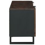 vidaXL Armoire TV 105x33 5x46 cm Bois de Mangue Massif