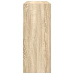 vidaXL Meuble de rangement Chêne Sonoma Bois d'ingénierie 116 x 30 x 75 cm