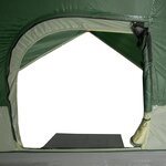 vidaXL Tente de camping à dôme 4 personnes vert imperméable