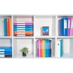 Classeur 2 Anneaux 30mm Polypropylène Opak Rigide 10/10e - A4 Maxi. - Vert Foncé - X 10 - Exacompta