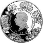 Pièce de monnaie en Argent 5 Dollars g 62.2 (2 oz) Millésime 2025 PEONY