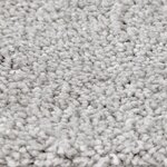 vidaXL Tapis Shaggy à poils longs Gris 200x200 cm PP