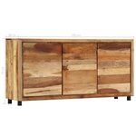 vidaXL Armoire latérale 160x38x79 cm Bois de récupération massif