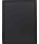 Tableau Ardoise UNIVERSAL Avec Cadre Bois 90 x 70 cm Noir SECURIT