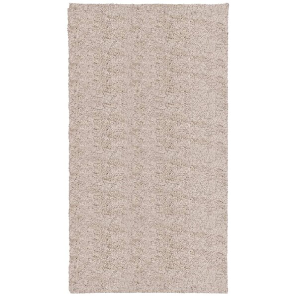vidaXL Tapis shaggy PAMPLONA poils longs moderne beige 60x110 cm