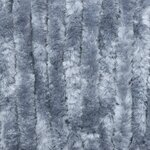 vidaXL Moustiquaire Argenté 100x220 cm Chenille