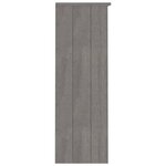 vidaXL Dessus de buffet HAMAR Gris clair 85x35x100 cm Bois de pin