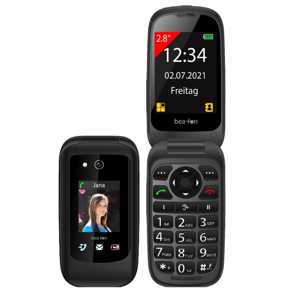 Téléphone senior à clapet beafon sl720 hac