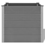 vidaXL Lit surélevé de jardin WPC 100x50x91 cm Gris