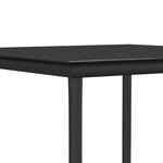 vidaXL Ensemble à manger de jardin 5 Pièces coussins résine tressée acier