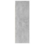 vidaXL Meuble TV Gris béton 30 5x30x90 cm Bois d’ingénierie