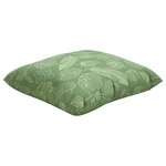vidaXL Coussins 4 Pièces Motif de feuilles 60x60 cm Tissu
