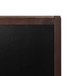 Tableau double face bois de cèdre autoportant 40 x 60 cm noir 02_0045436