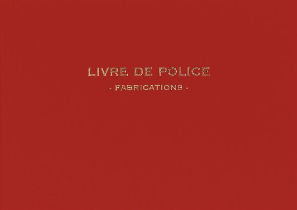Registre Livre de police pour Bijoutiers - Fabrications - 21X30 200 P. - rouge ELVE