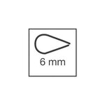 Lot de 100 Baguettes à relier A4 épaisseur 6 mm Bleu foncé DURABLE