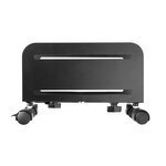 Chariot support pour Unité Centrale largeur 12-21 cm Noir NEWSTAR