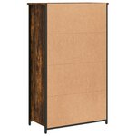 vidaXL Buffet haut chêne fumé 62x32x103 5 cm bois d'ingénierie