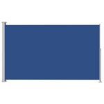 Vidaxl auvent latéral rétractable de patio 200x300 cm bleu