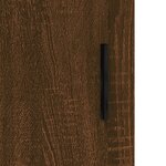 vidaXL Buffet chêne marron 69 5x34x90 cm bois d'ingénierie