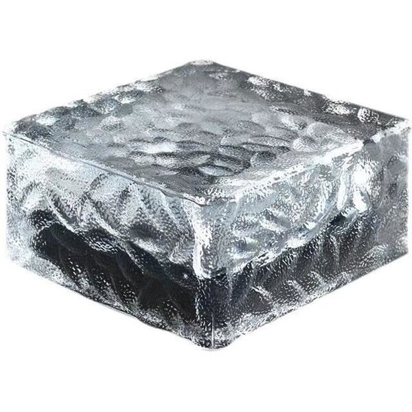 Cube de glace solaire GALIX G4475 - 4 LED - 10 cm