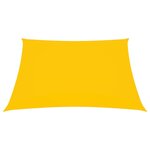 Vidaxl voile de parasol tissu oxford rectangulaire 2 5x3 5 m jaune