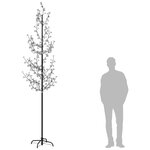 vidaXL Arbre à LED fleur de cerisier 368 LED Blanc chaud 300 cm