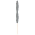 Tête de lit LED vidaXL Design Blocs Diamants Gris Clair 100 cm Tissu