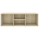 vidaXL Banc de rangement à chaussures Chêne sonoma Bois d’ingénierie