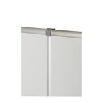 Tableau blanc continu 120x90 module d'extension portrait Gris MAUL