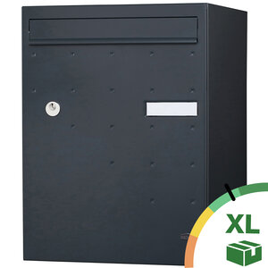 Boite à colis atout  1 porte  gris anthracite