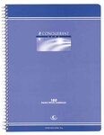 Cahier à spirale A4 quadrillé 5x5 180p 70g CONQUÉRANT SEPT