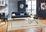 Tapis d'intérieur NAJAT 200 x 300 cm - Or