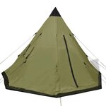 vidaXL Tente pour 4 personnes Vert